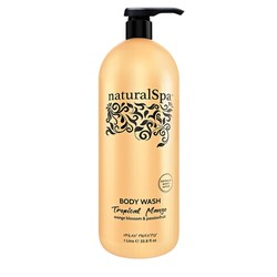 NATURAL SPA Body wash - tropical mango - orange blossom & passionfruit